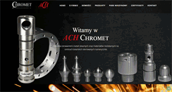 Desktop Screenshot of chromet-cnc.pl